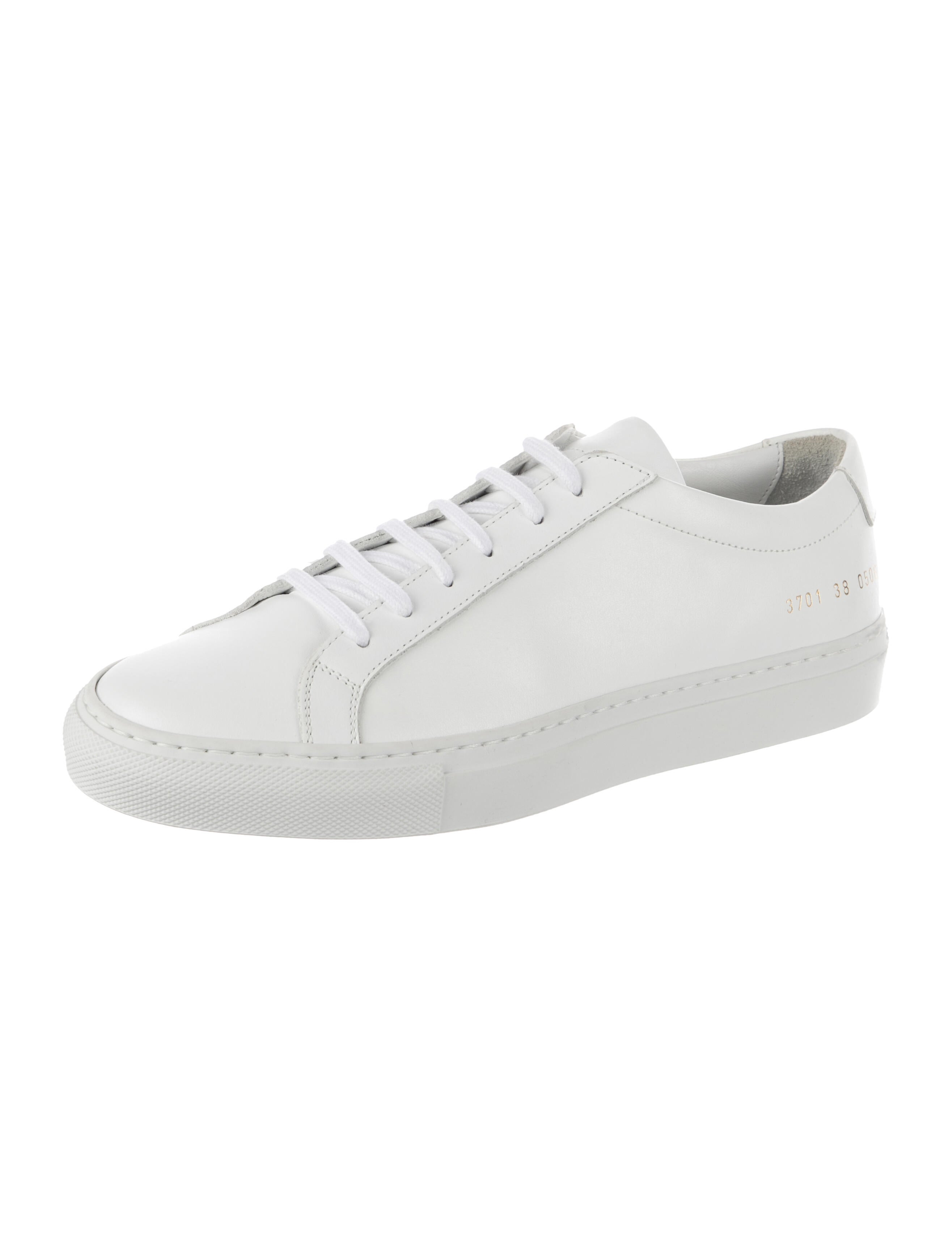 Woman by Common Projects Leather Sneakers
