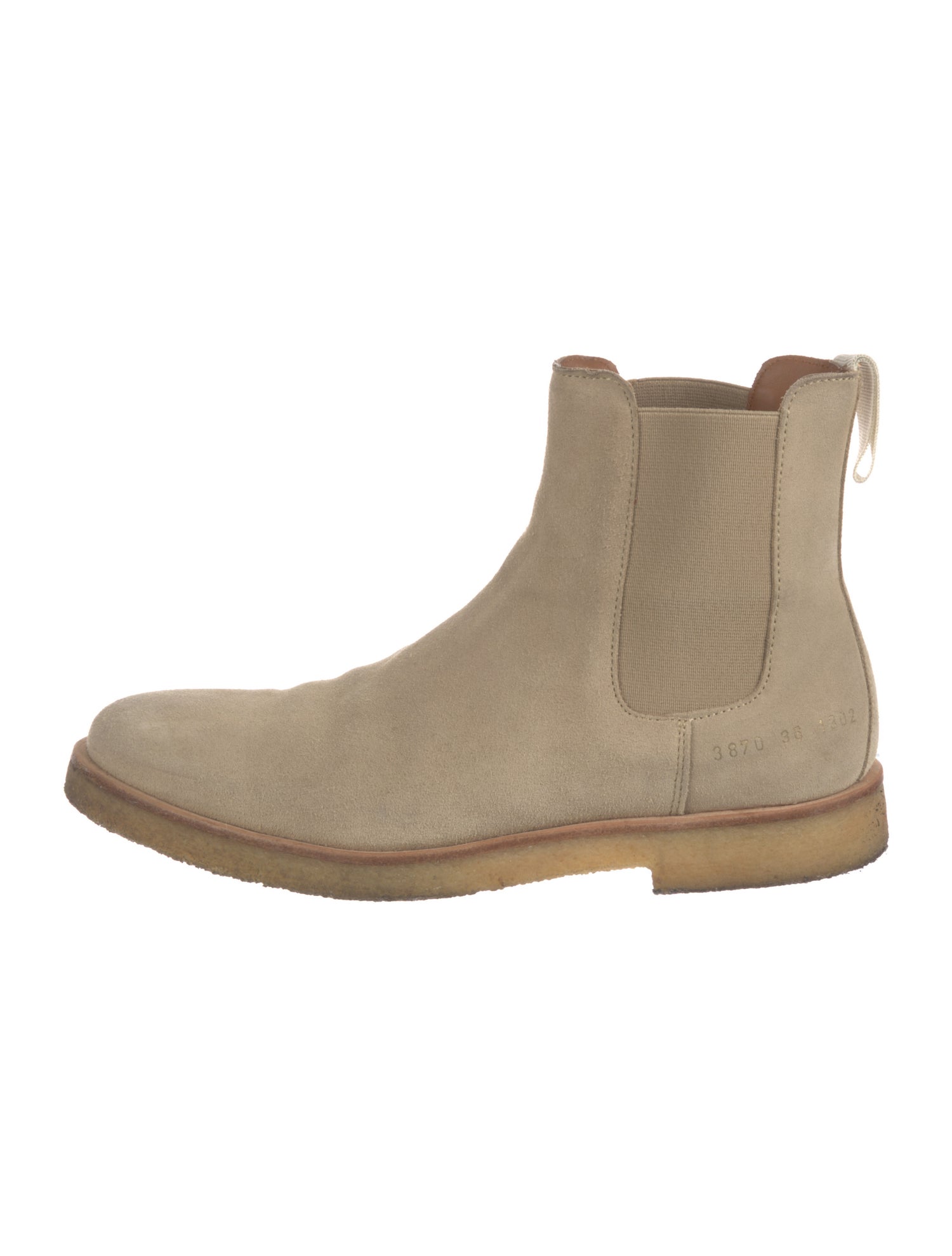 Woman by Common Projects Suede Chelsea Boots