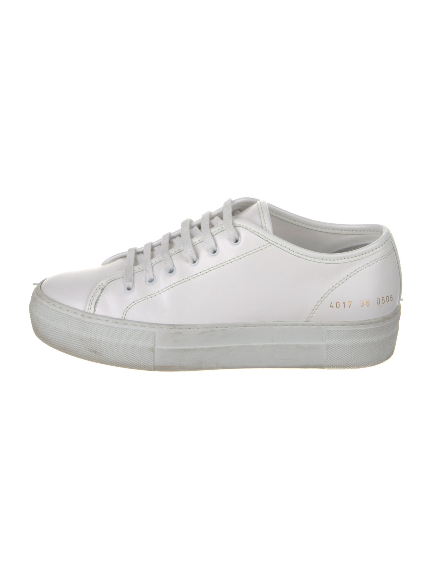 Woman by Common Projects Leather Sneakers