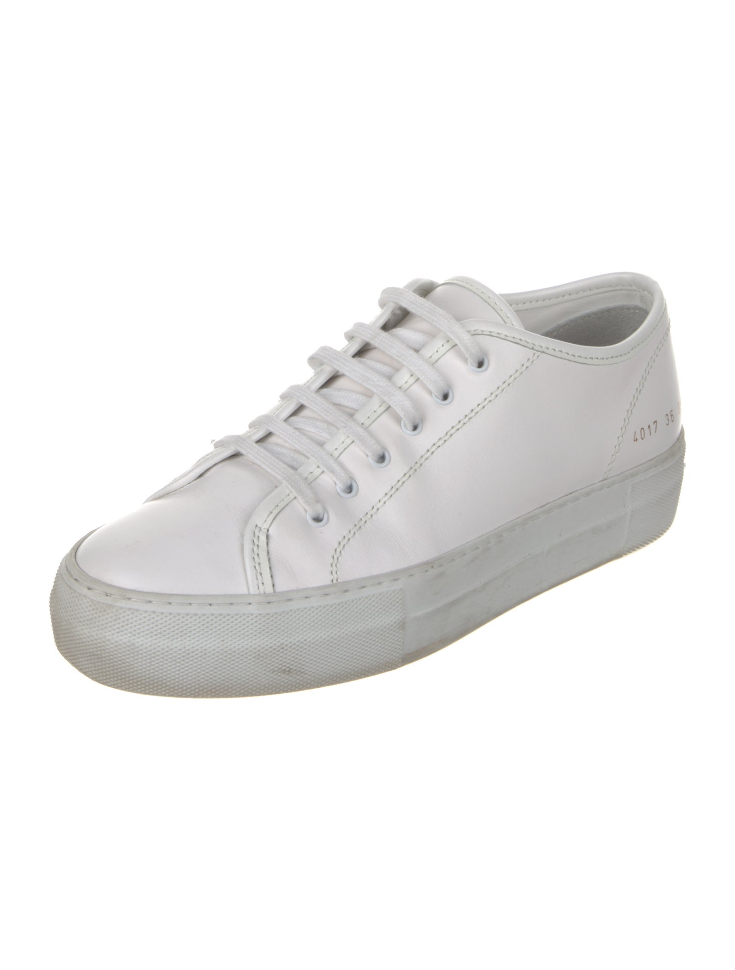 Woman by Common Projects Leather Sneakers