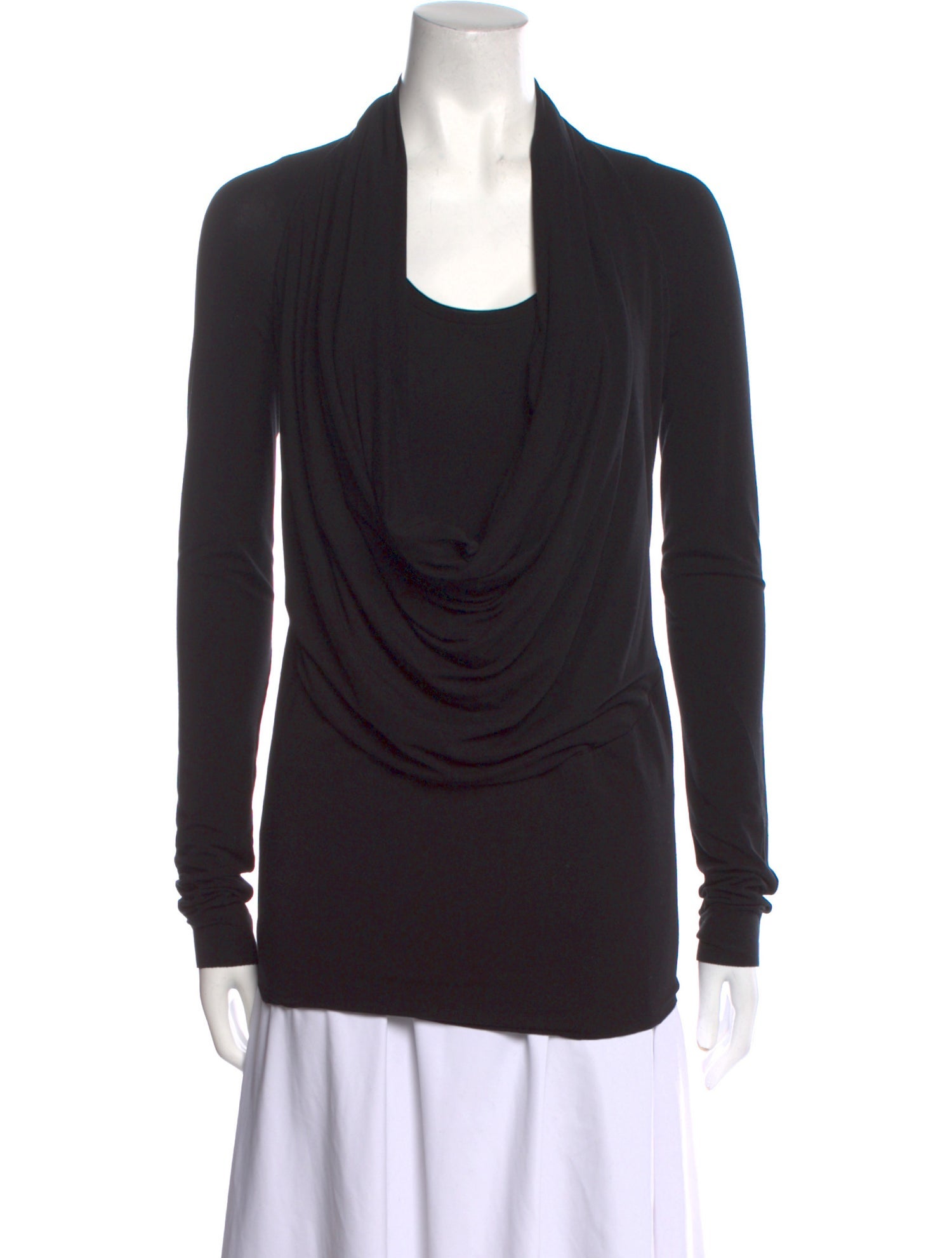 Urban Zen Cowl Neck Long Sleeve Top