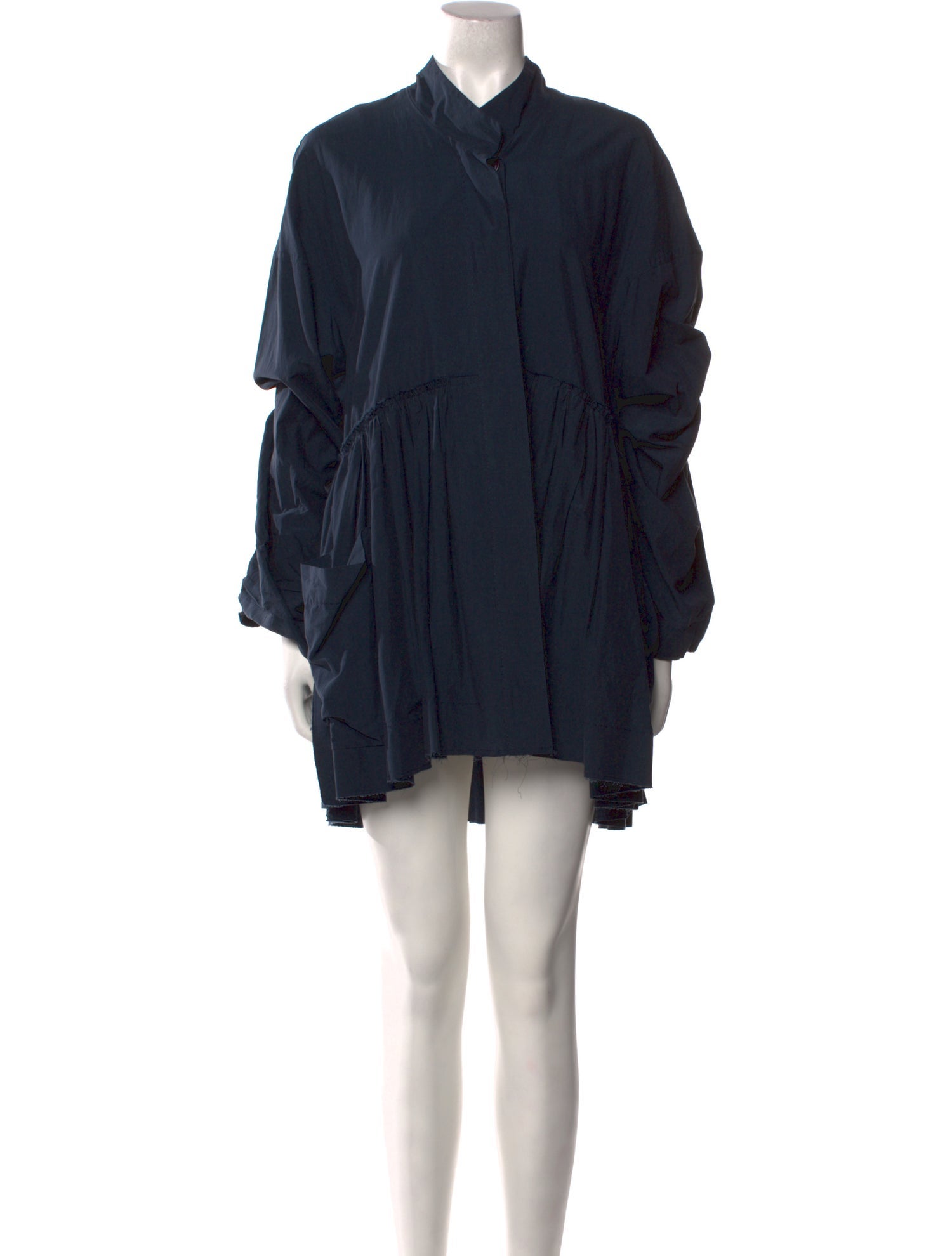 Urban Zen Mock Neck Mini Dress