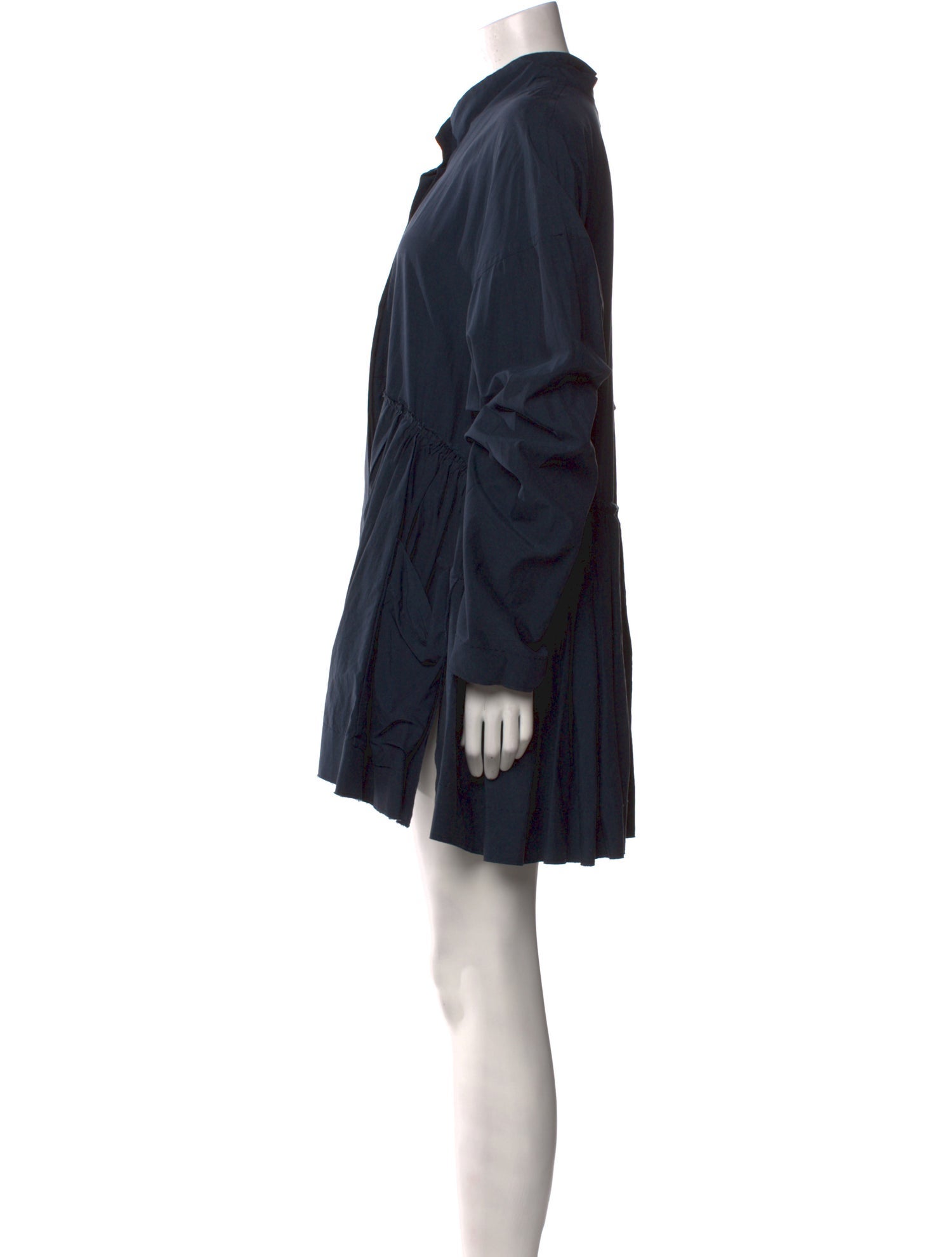 Urban Zen Mock Neck Mini Dress