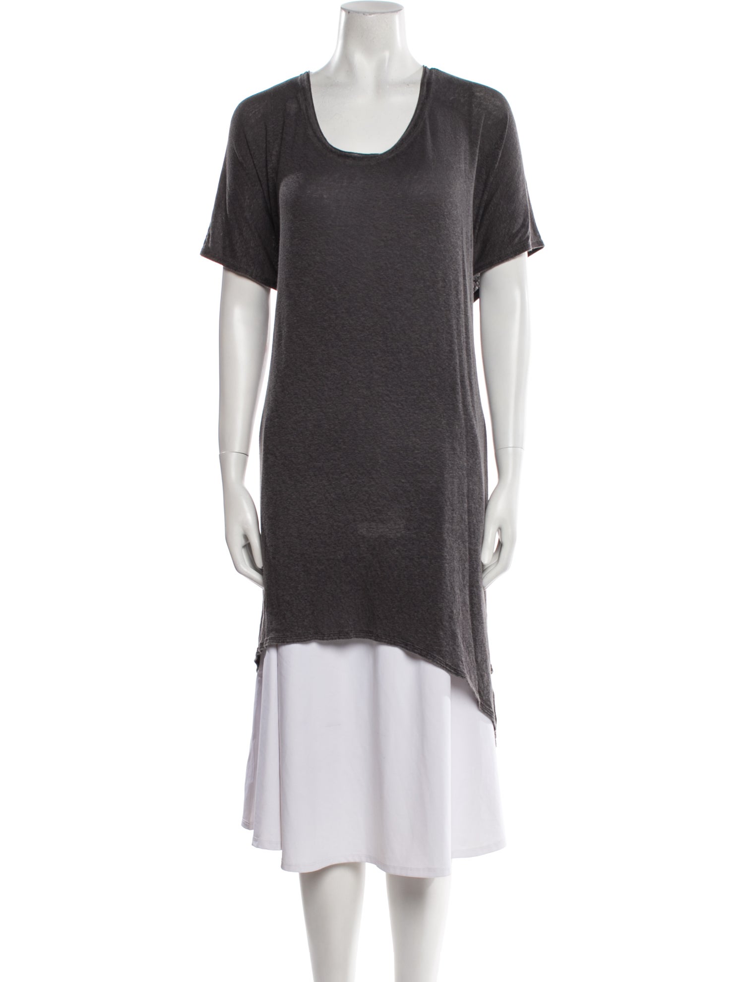 Urban Zen Linen Scoop Neck Tunic
