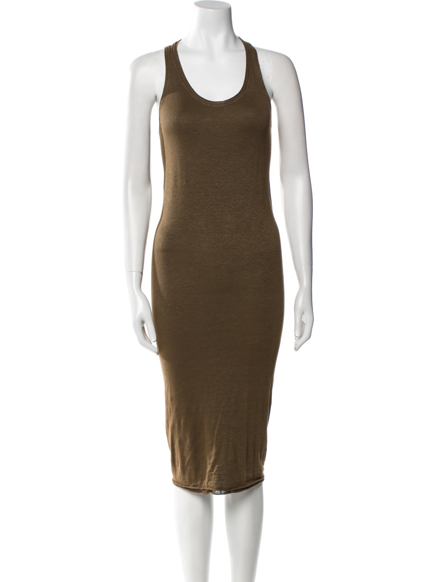 Urban Zen Linen Midi Length Dress