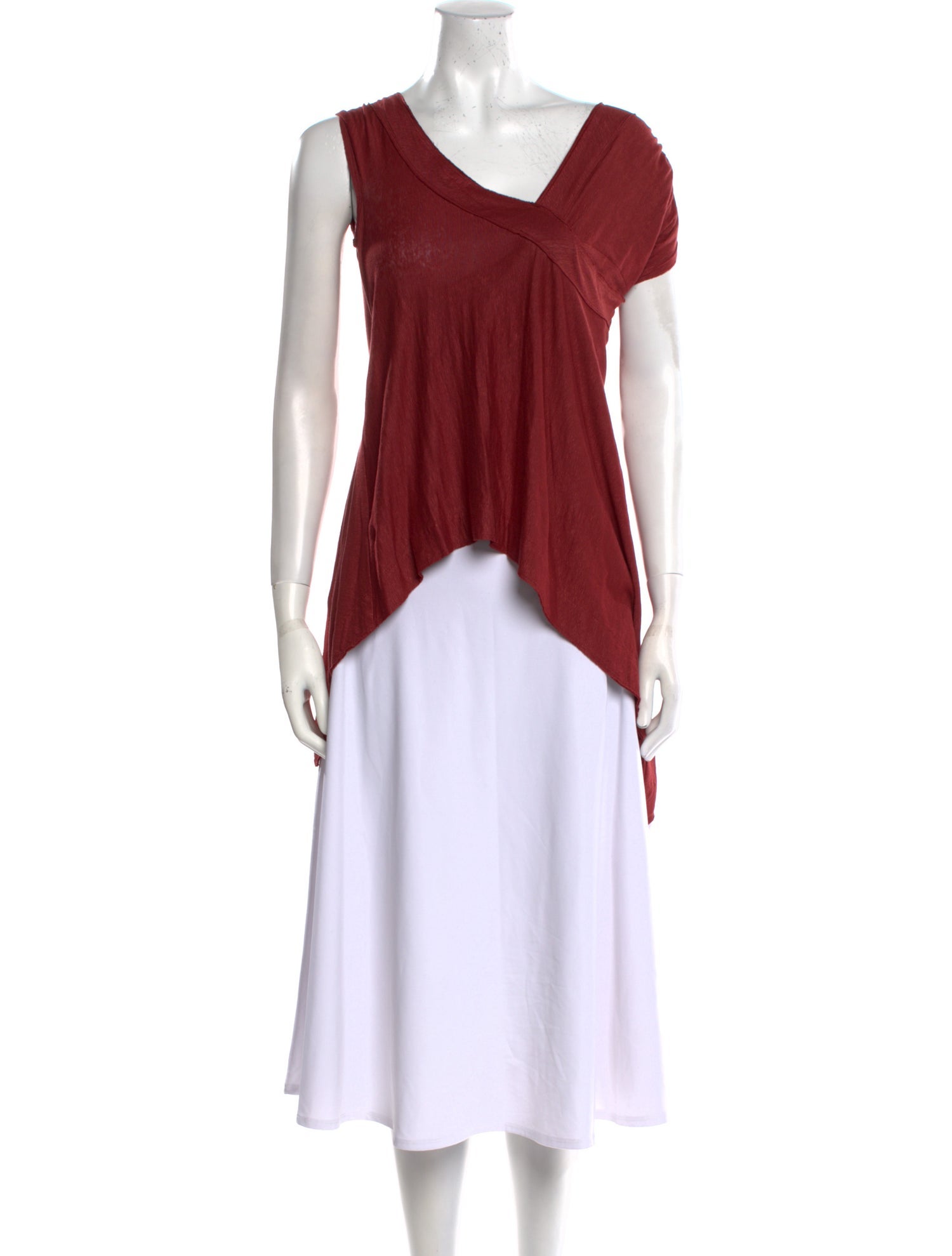 Urban Zen Asymmetrical Short Sleeve Tunic