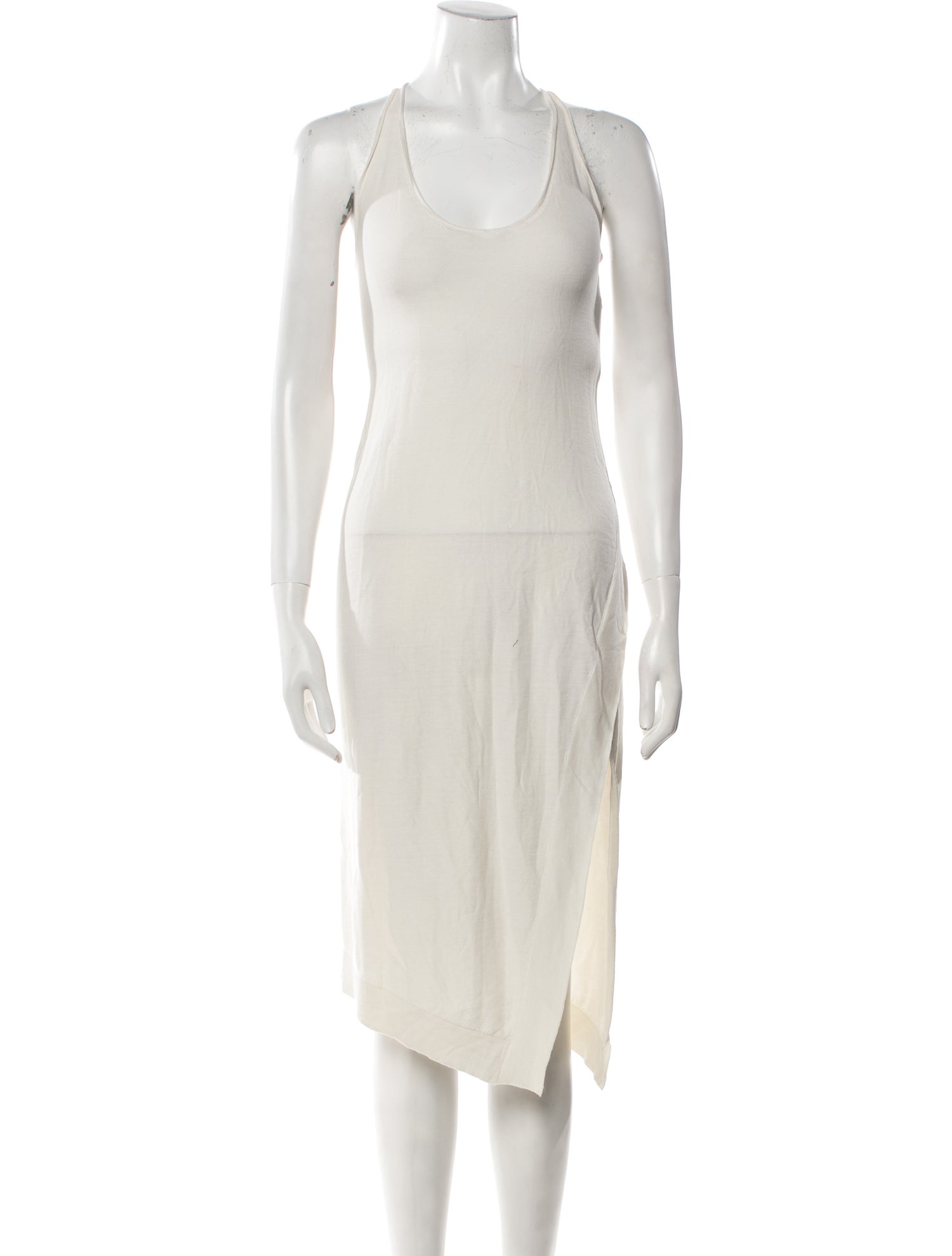 Urban Zen Scoop Neck Midi Length Dress