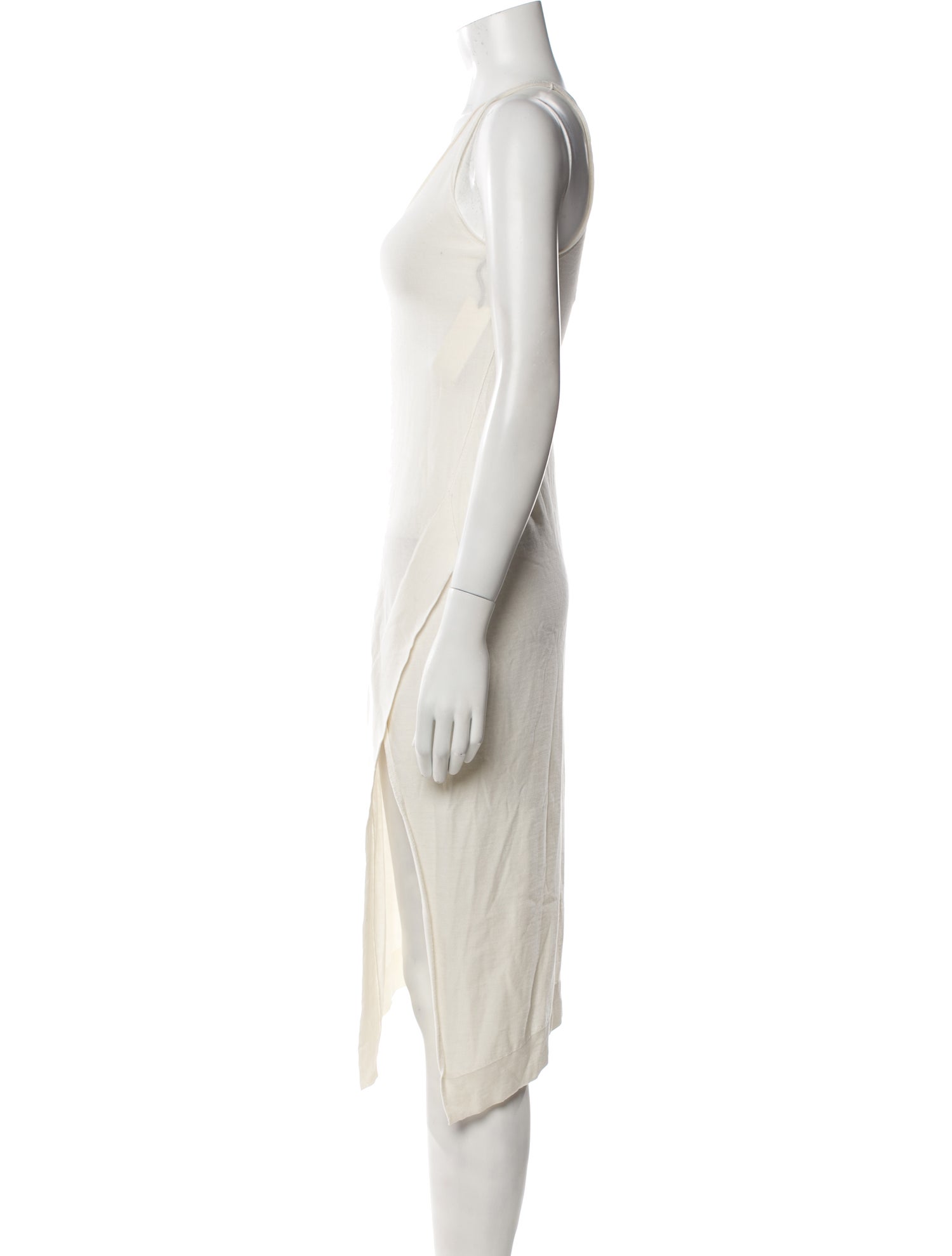 Urban Zen Scoop Neck Midi Length Dress