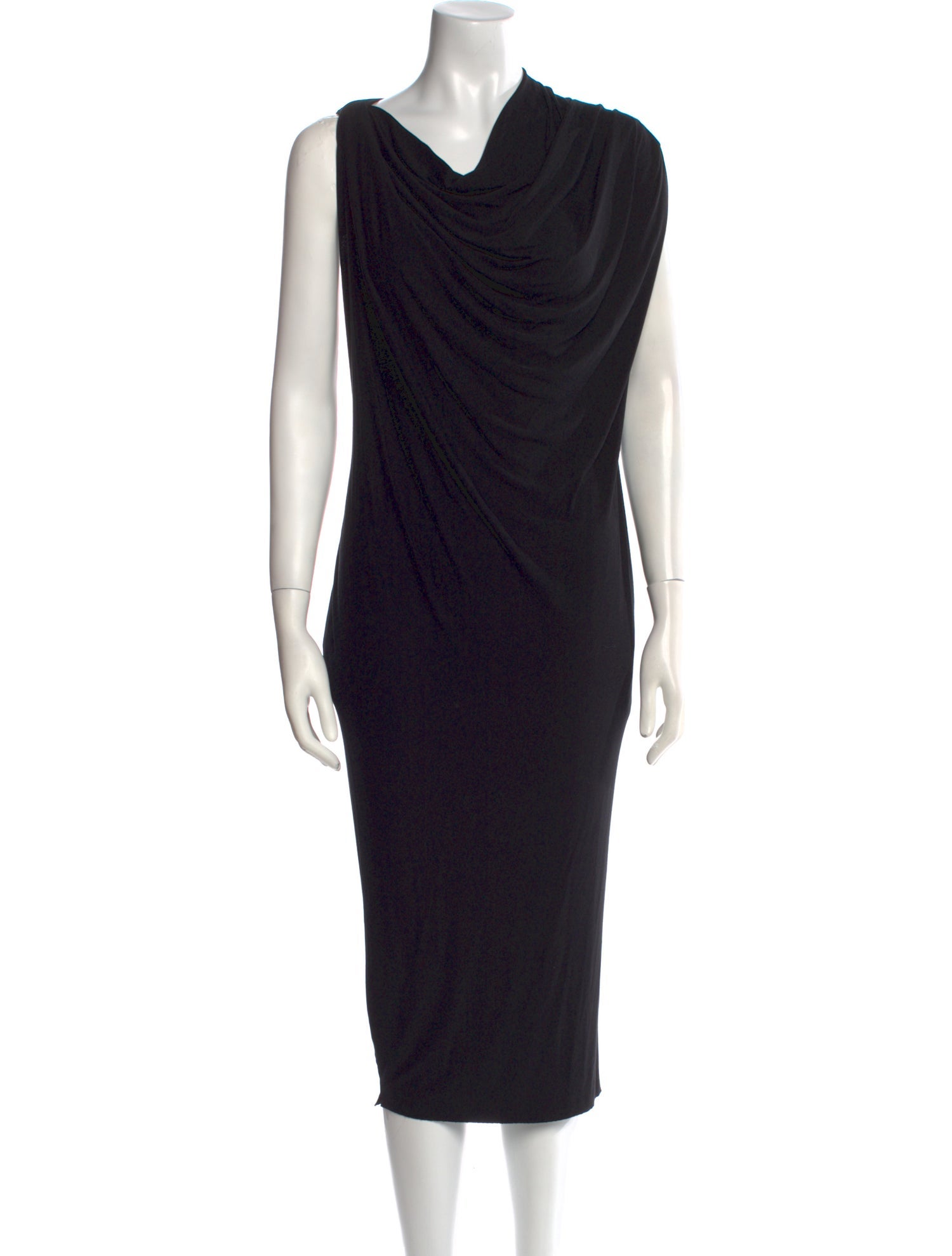 Urban Zen Cowl Neck Midi Length Dress