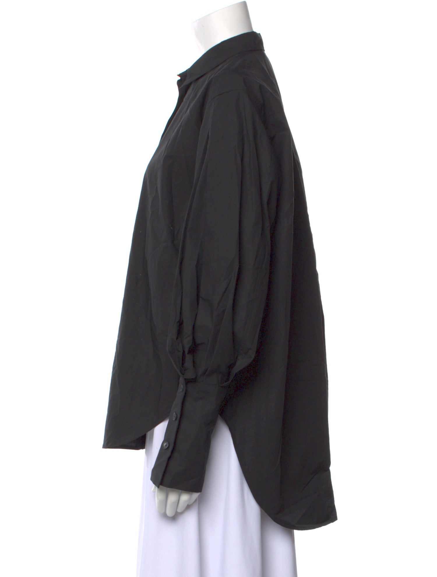 Urban Zen Long Sleeve Button-Up Top