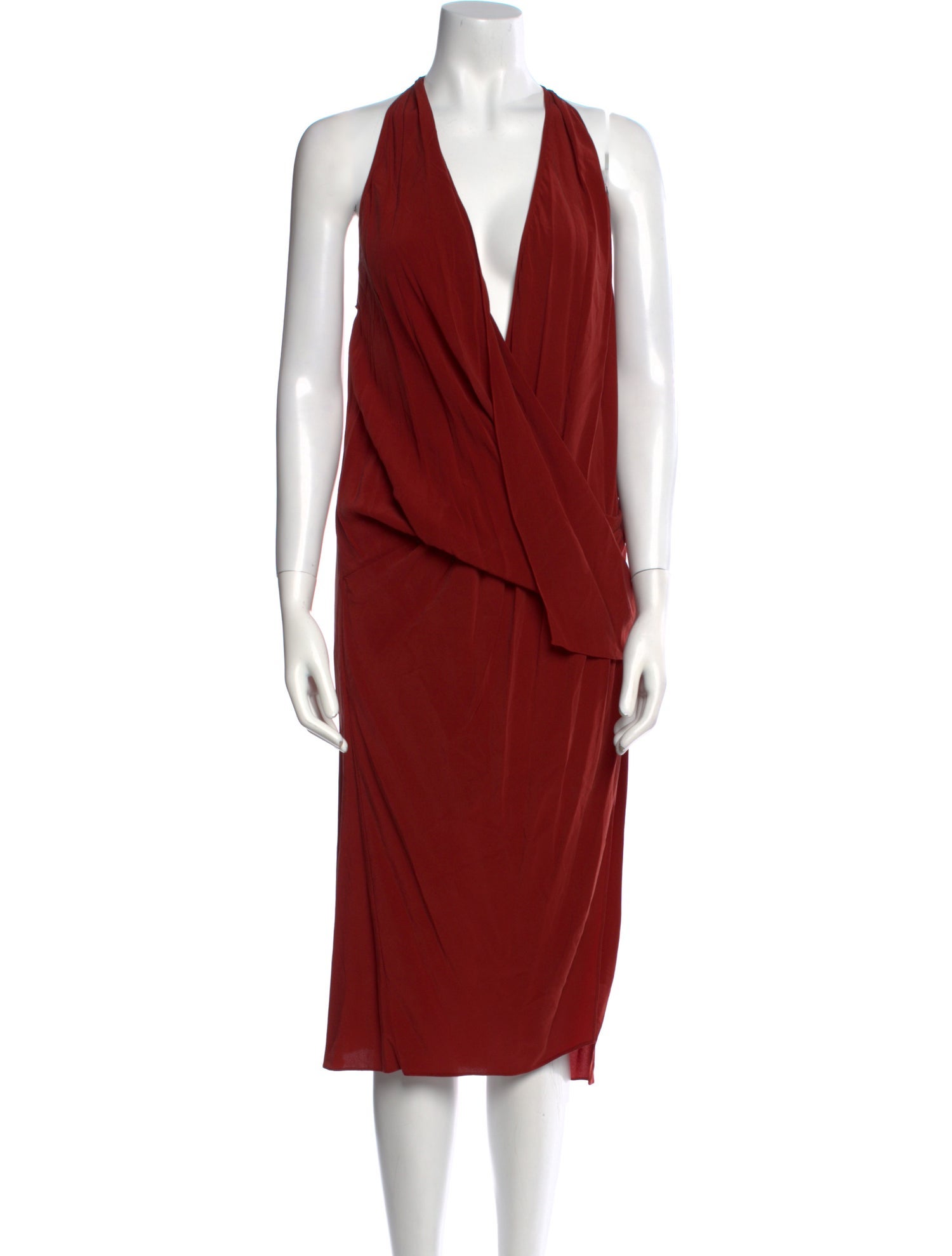 Urban Zen Silk Midi Length Dress