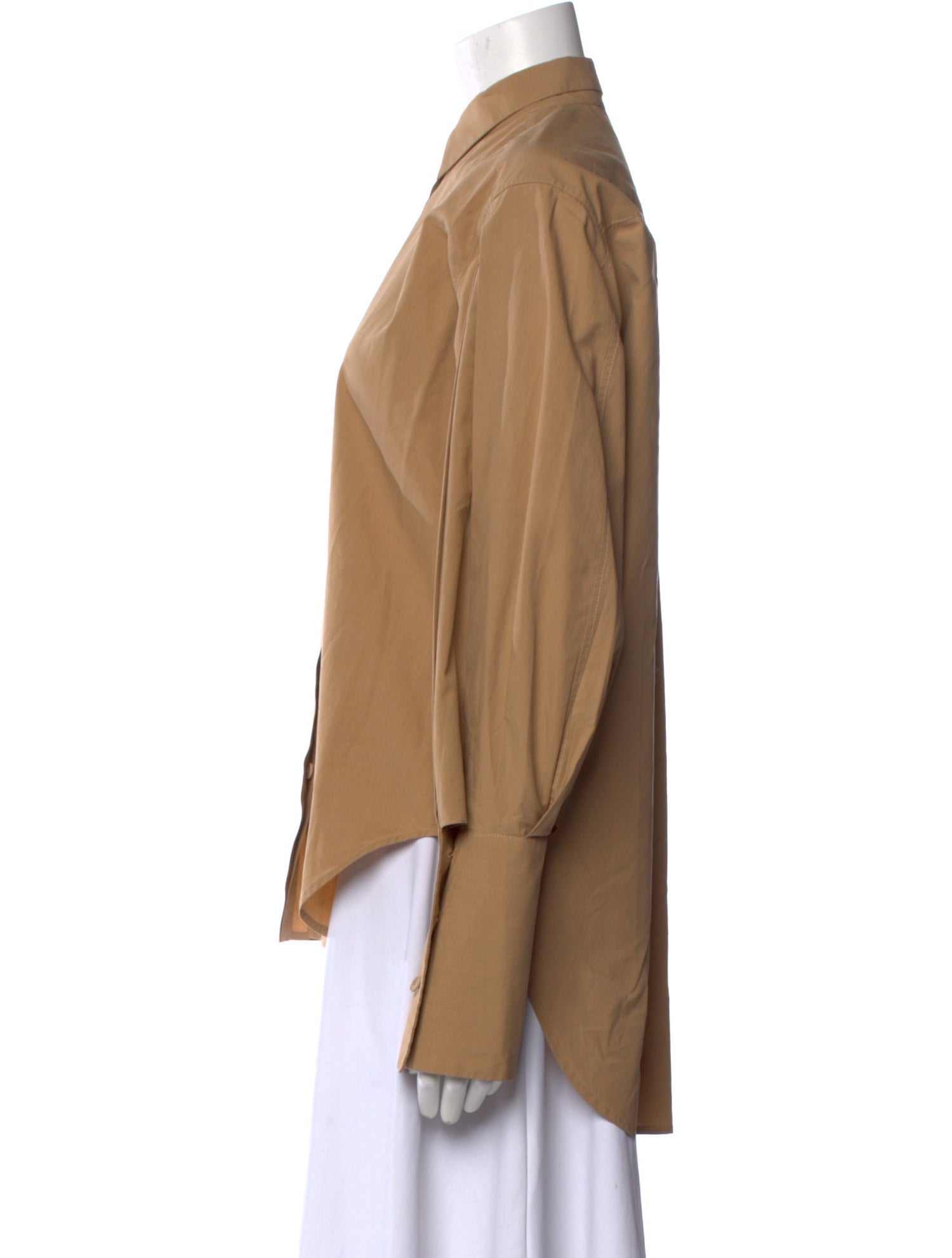 Urban Zen Long Sleeve Button-Up Top