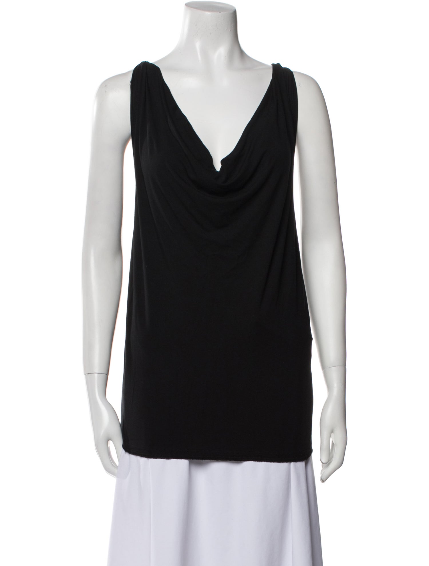 Urban Zen Cowl Neck Sleeveless Top