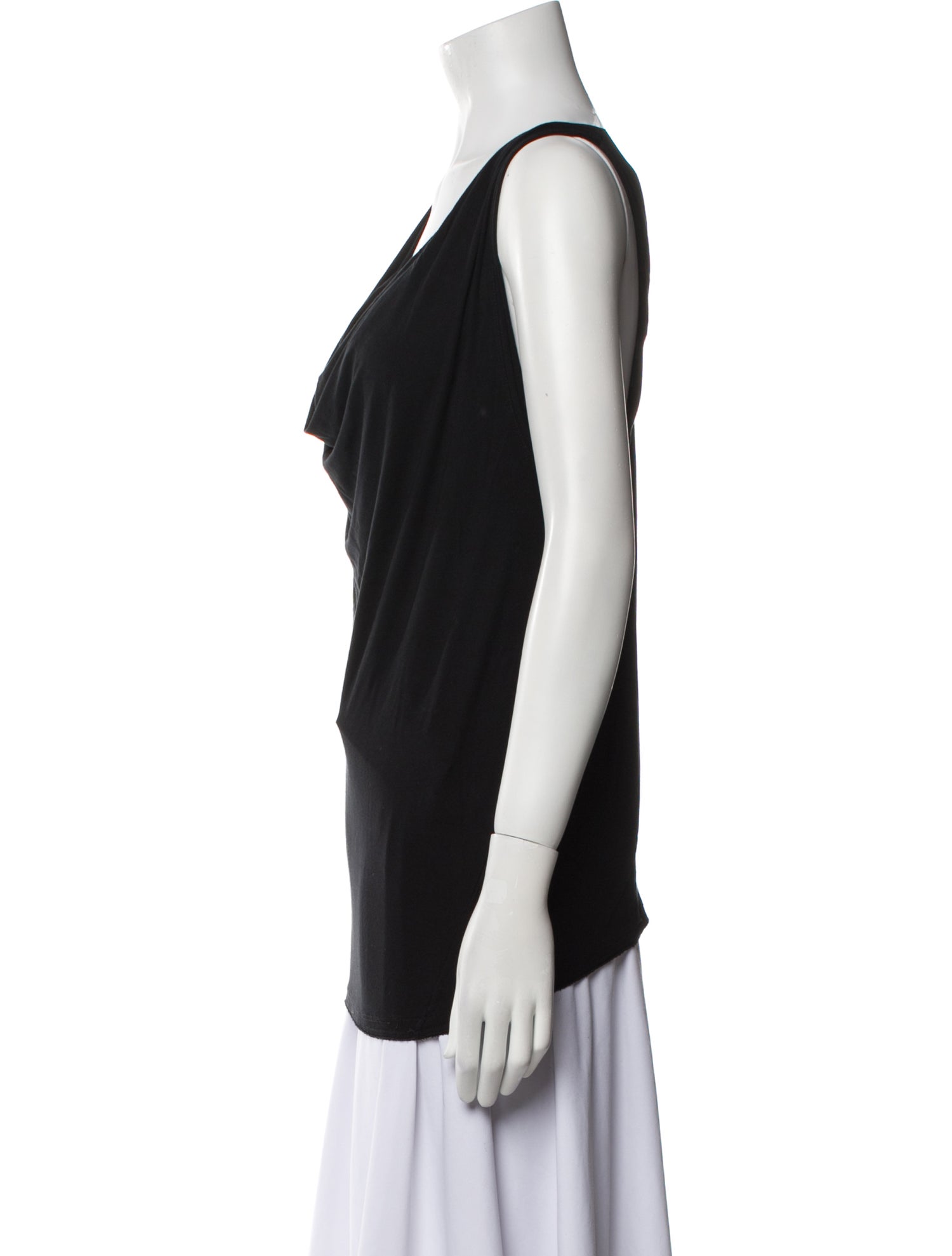 Urban Zen Cowl Neck Sleeveless Top