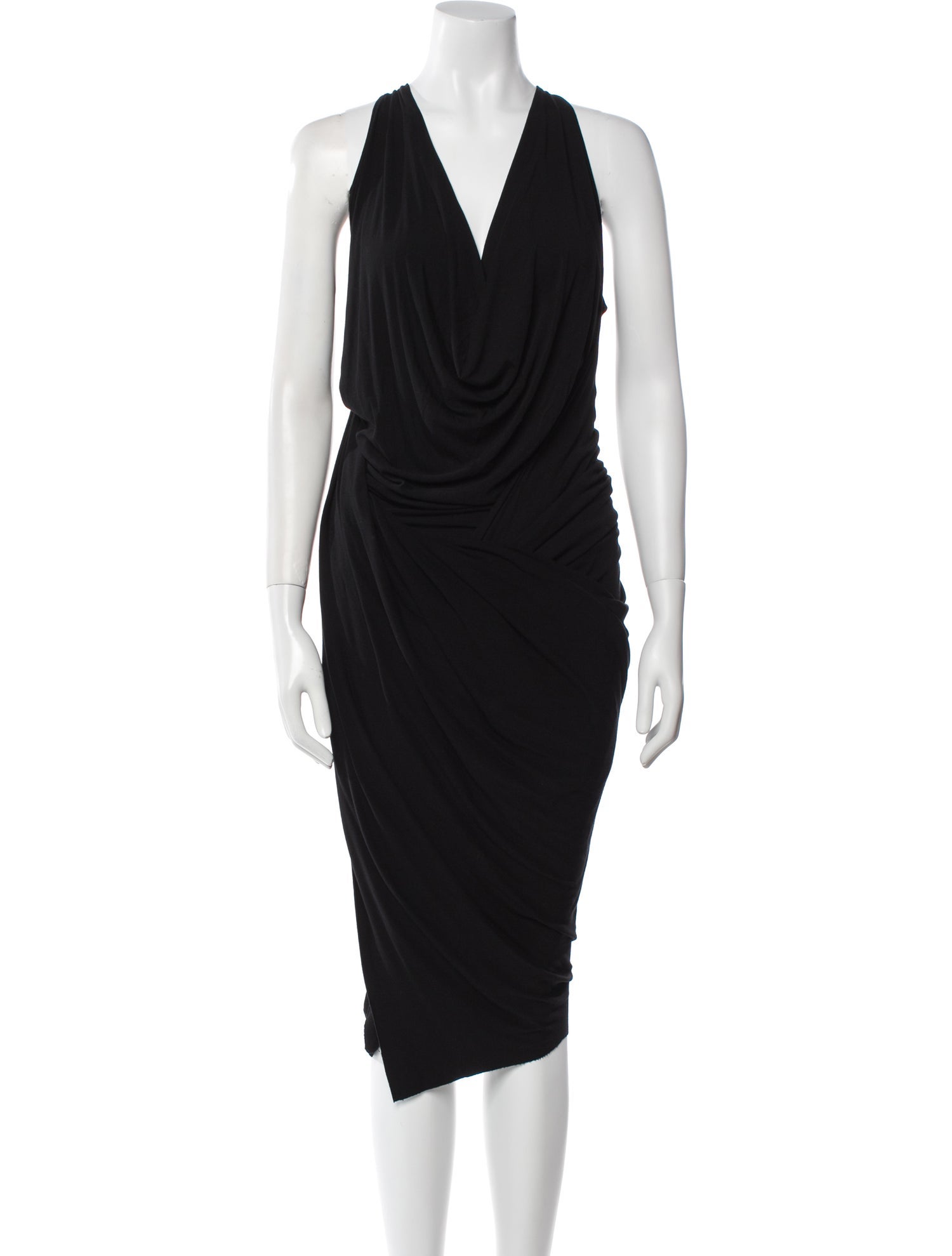 Urban Zen Cowl Neck Midi Length Dress