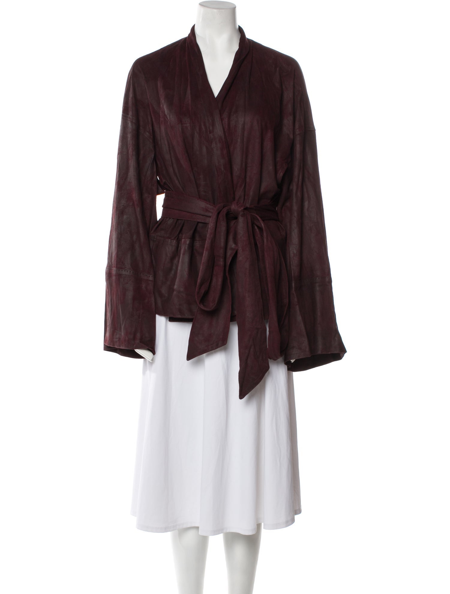 Urban Zen Calfskin Evening Jacket w/ Tags