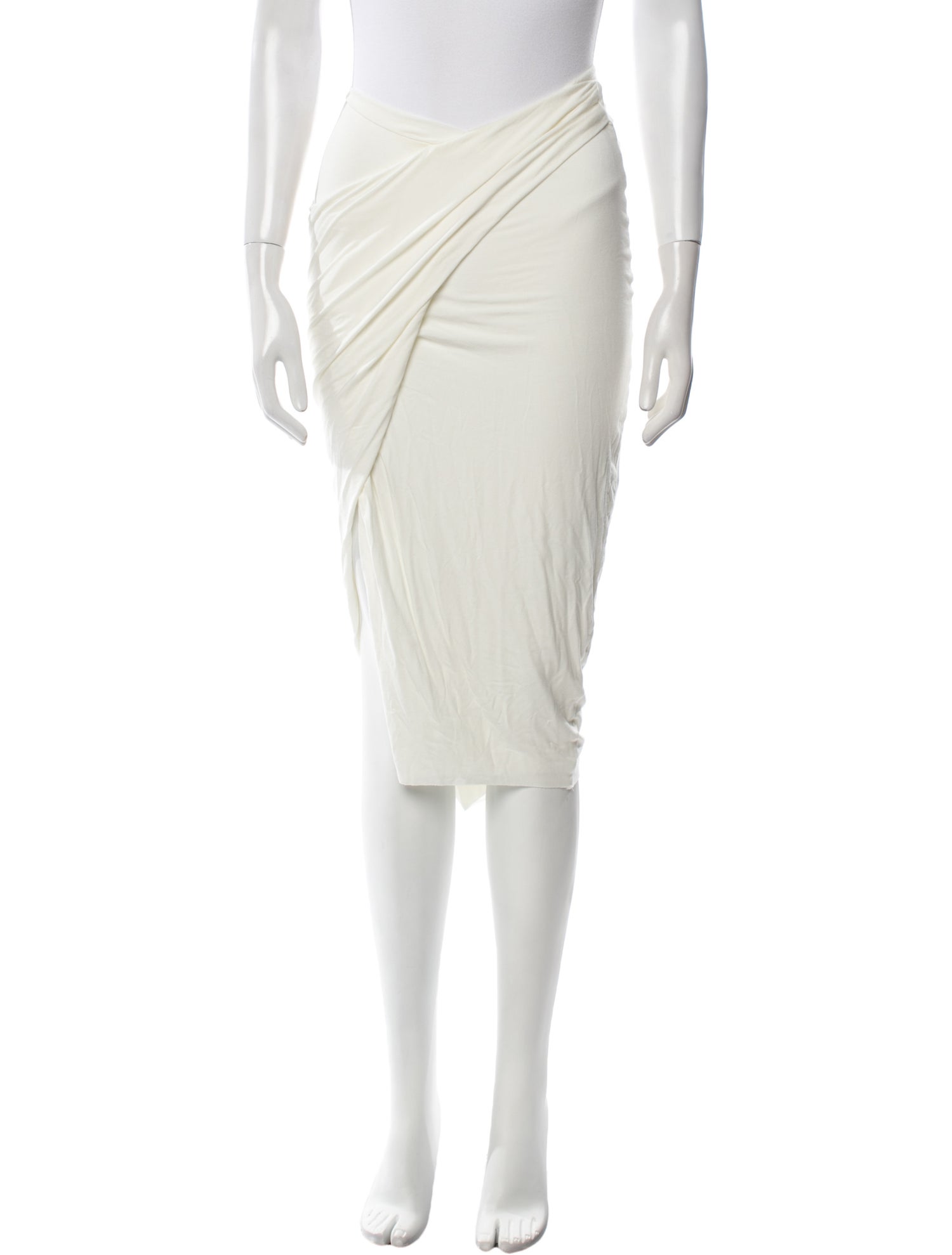 Urban Zen Ruffle Embellishment Midi Length Skirt w/ Tags