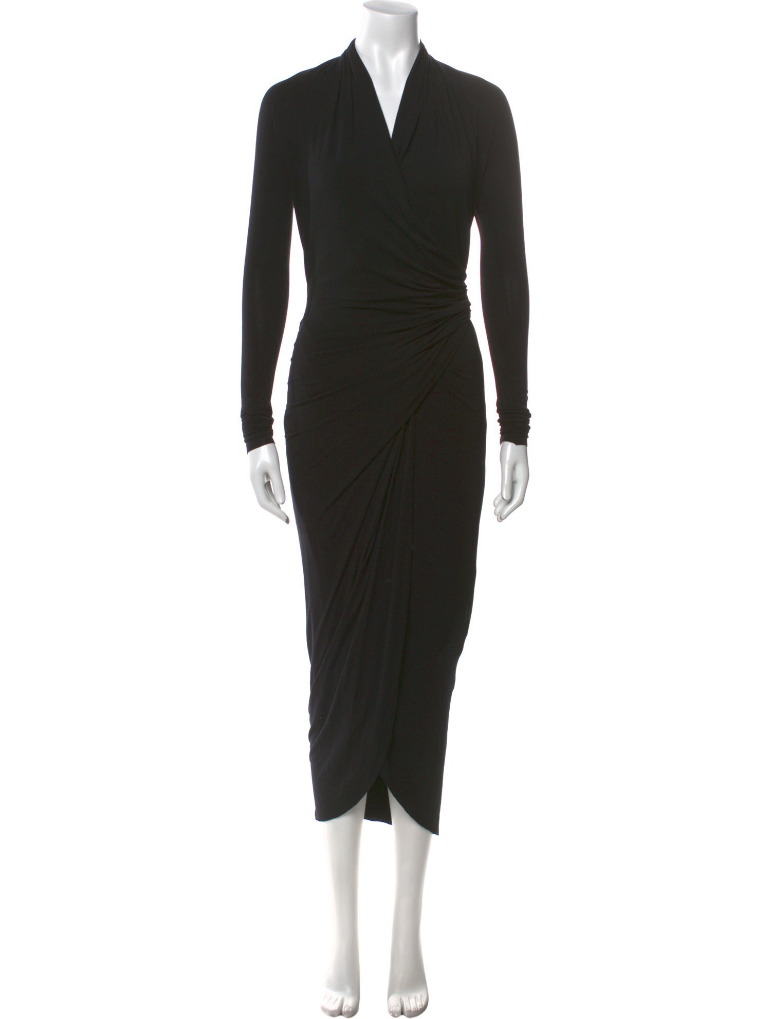Urban Zen V-Neck Knee-Length Dress