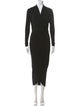 Urban Zen V-Neck Knee-Length Dress