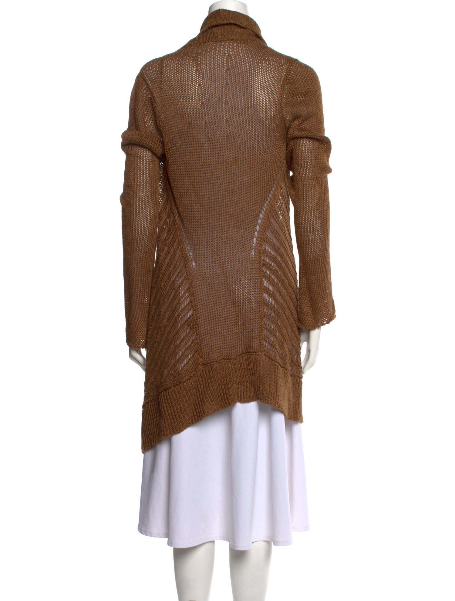 Urban Zen Linen Open Front Sweater