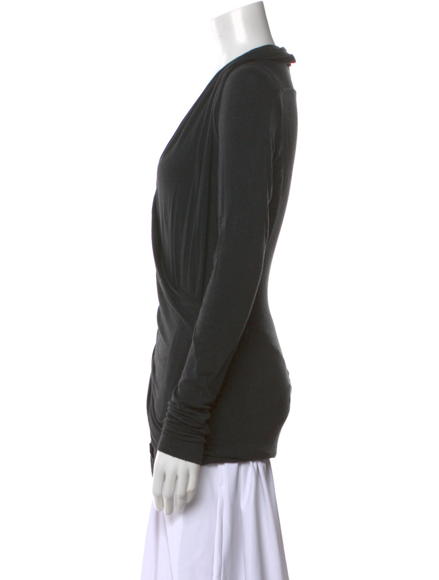 Urban Zen Cashmere Cowl Neck Top