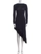 Urban Zen Bateau Neckline Midi Length Dress