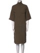 Urban Zen Turtleneck Midi Length Dress