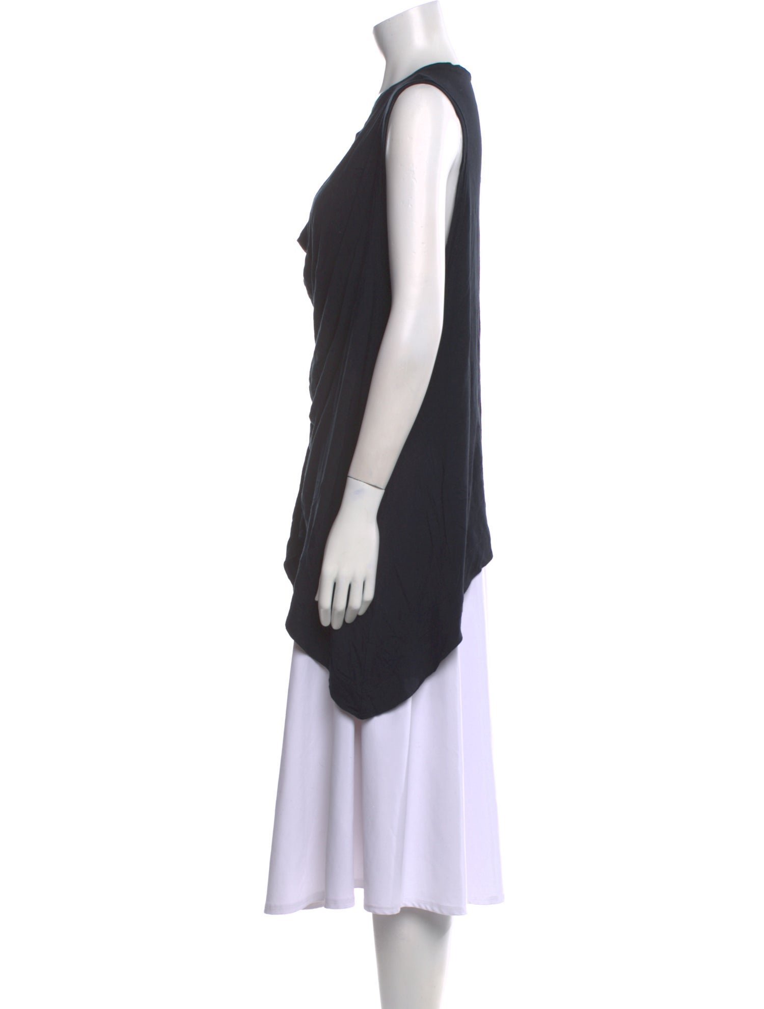 Urban Zen Linen Cowl Neck Tunic