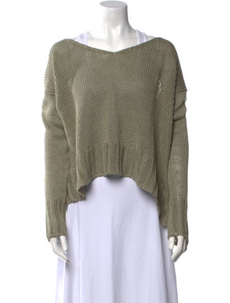 Urban Zen Hemp Bateau Neckline Sweater