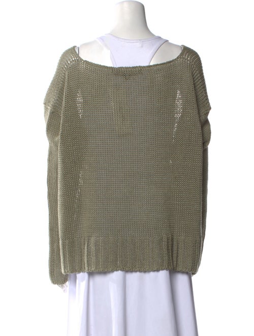 Urban Zen Hemp Bateau Neckline Sweater