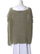 Urban Zen Hemp Bateau Neckline Sweater