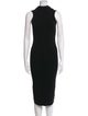 Urban Zen Mock Neck Long Dress