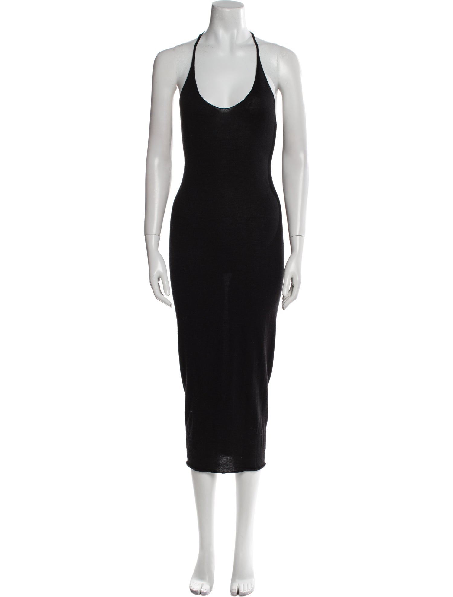 Urban Zen Scoop Neck Midi Length Dress