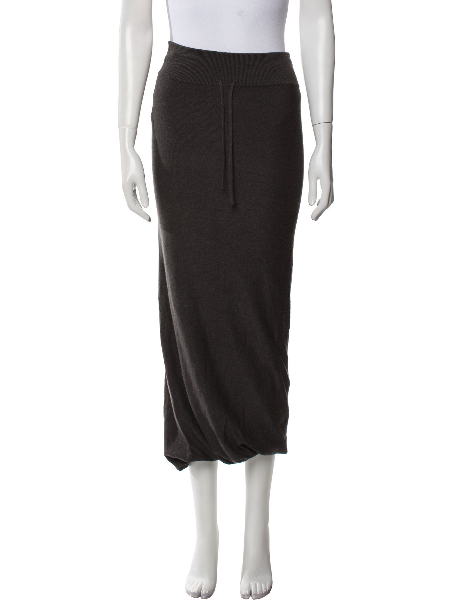 Urban Zen Cashmere Midi Length Skirt