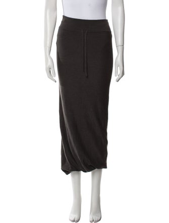Urban Zen Cashmere Midi Length Skirt