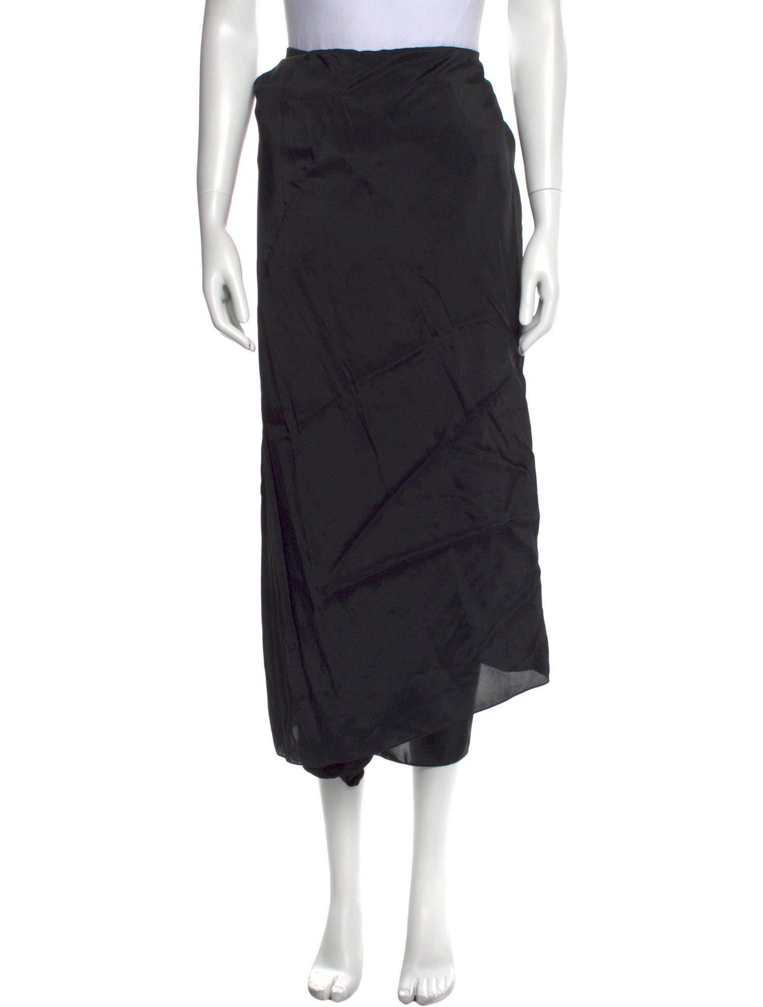 Urban Zen Ruffle Embellishment Long Skirt