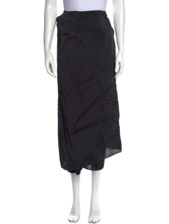 Urban Zen Ruffle Embellishment Long Skirt