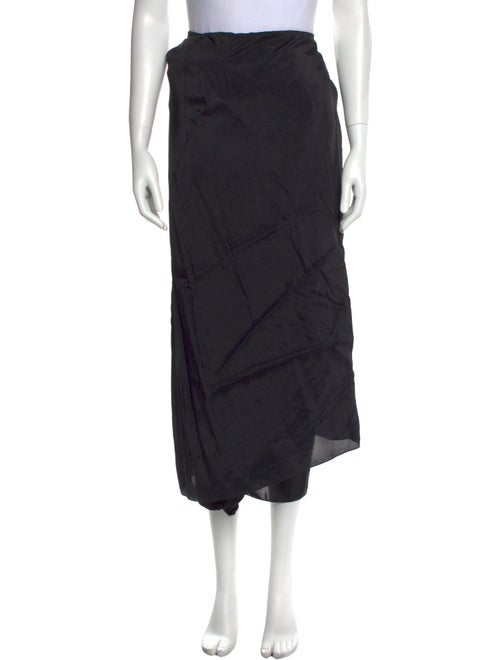 Urban Zen Ruffle Embellishment Long Skirt