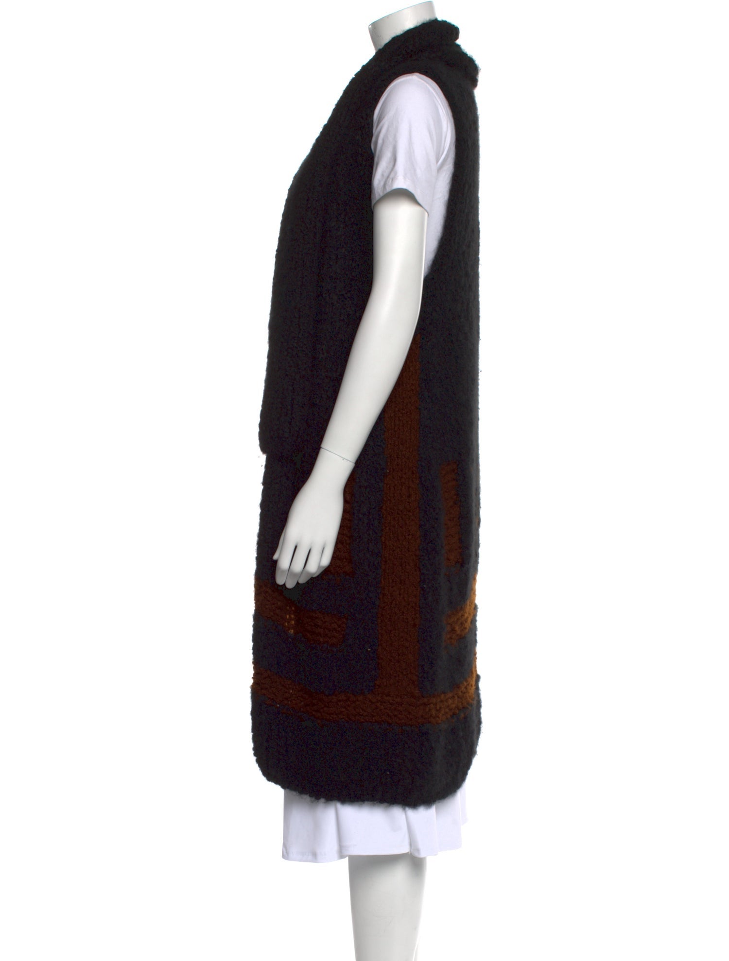 Urban Zen Cashmere Open Front Sweater