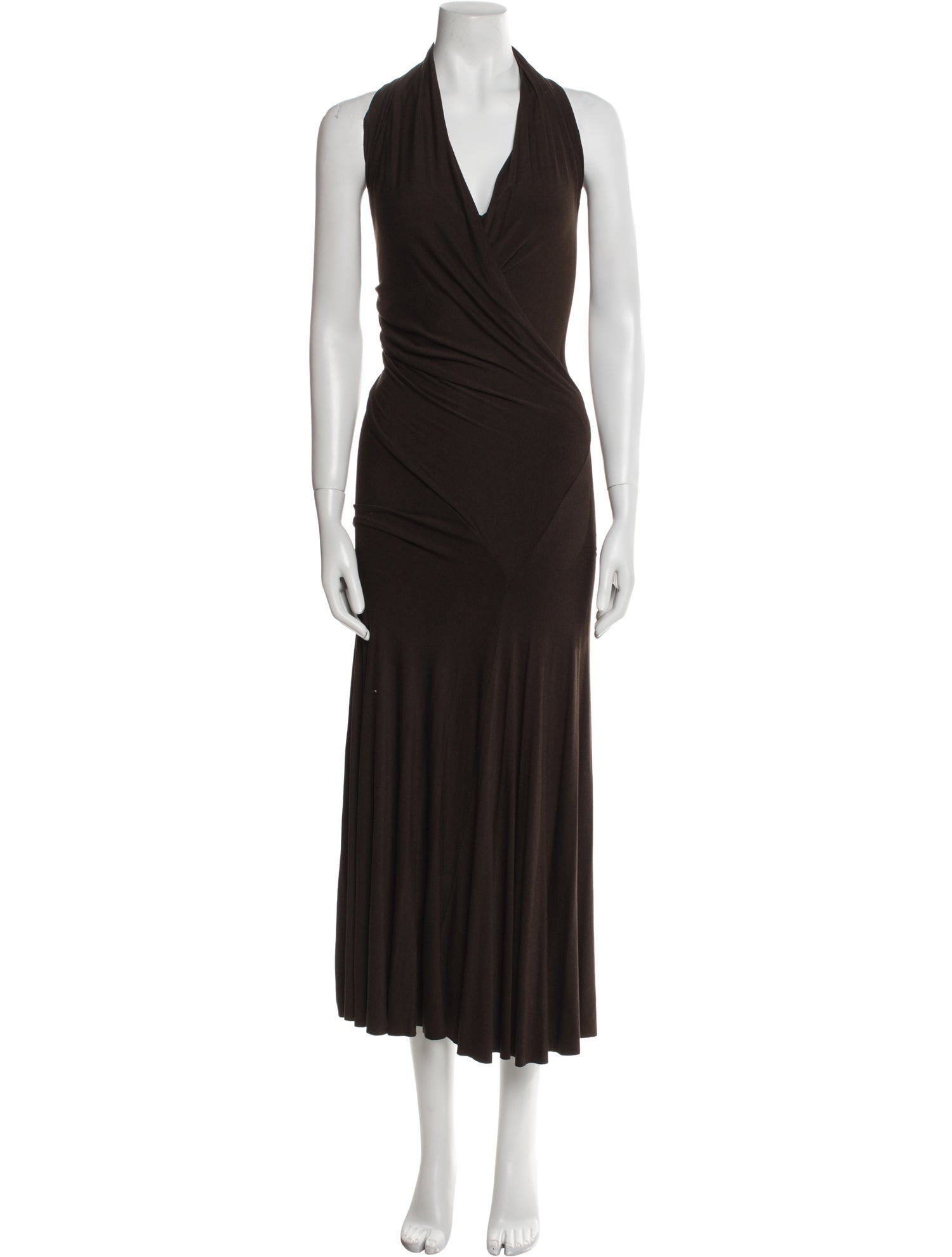 Urban Zen V-Neck Long Dress