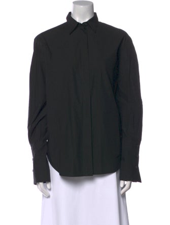 Urban Zen Long Sleeve Button-Up Top