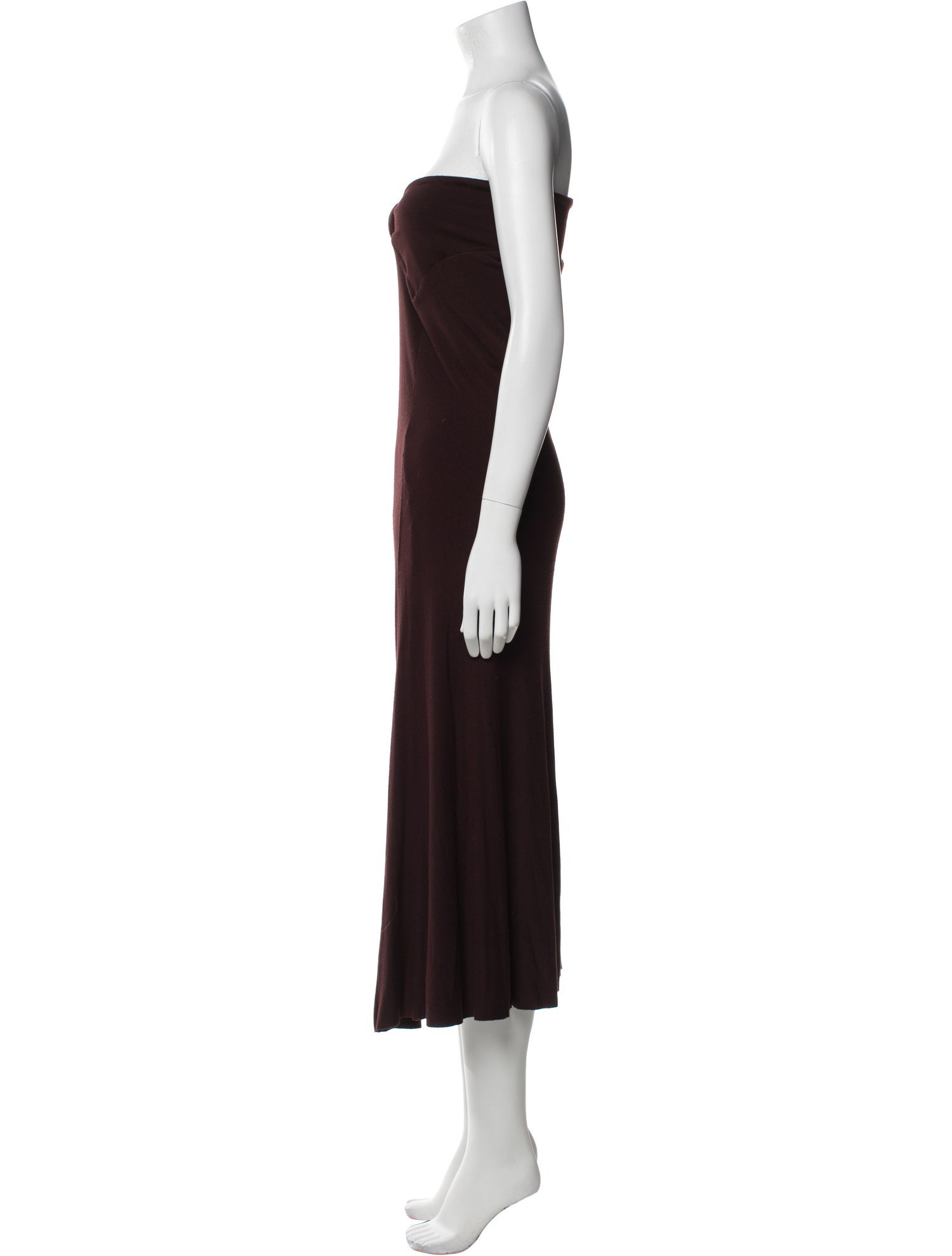 Urban Zen Strapless Midi Length Dress