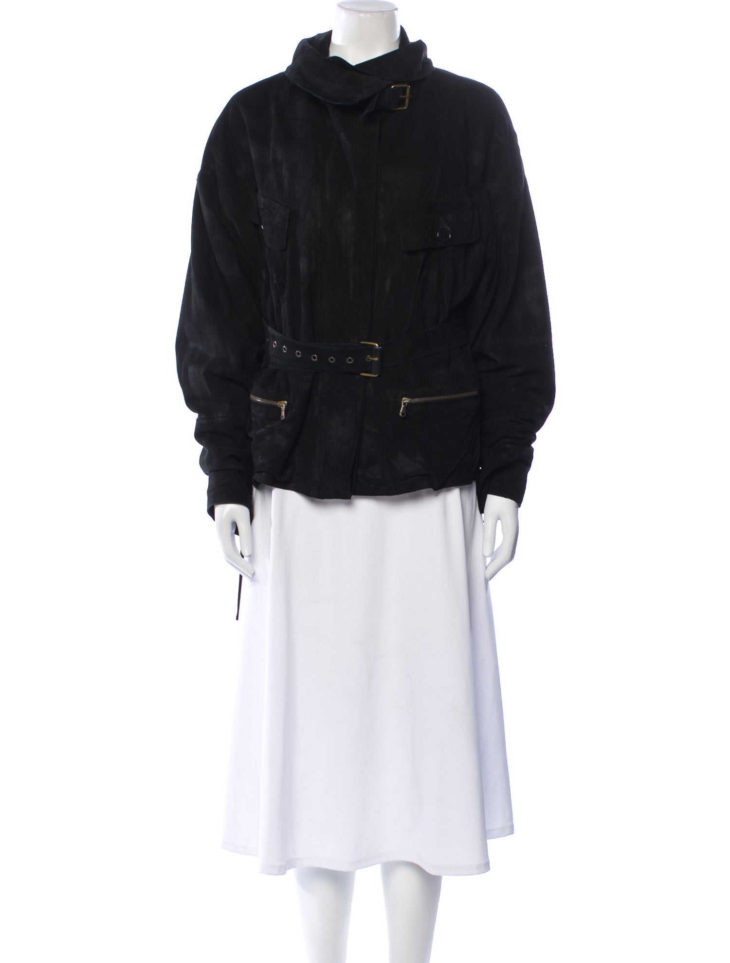 Urban Zen Suede Denim Jacket