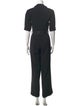 USISI SISTER Linen V-Neck Jumpsuit