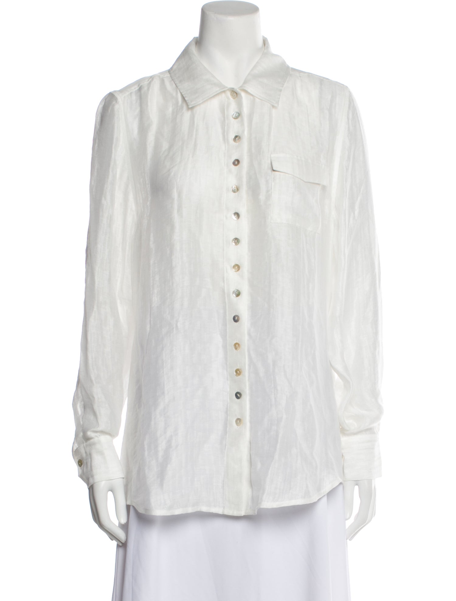 USISI SISTER Long Sleeve Button-Up Top w/ Tags