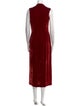 USISI SISTER V-Neck Midi Length Dress