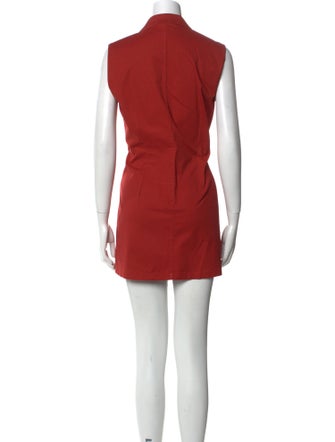 USISI SISTER V-Neck Mini Dress