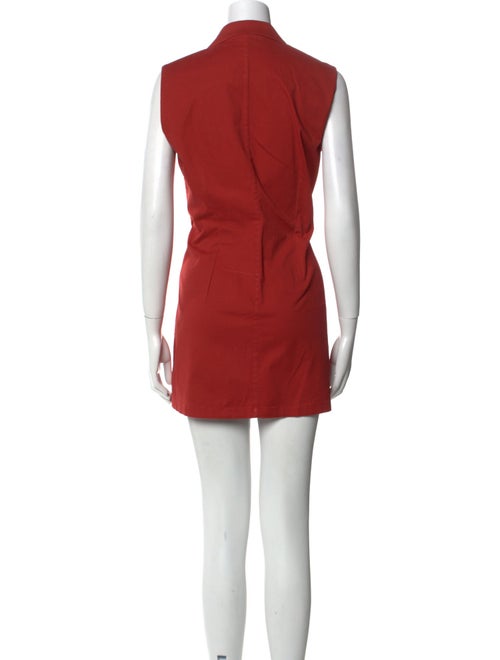 USISI SISTER V-Neck Mini Dress