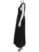 USISI SISTER V-Neck Long Dress