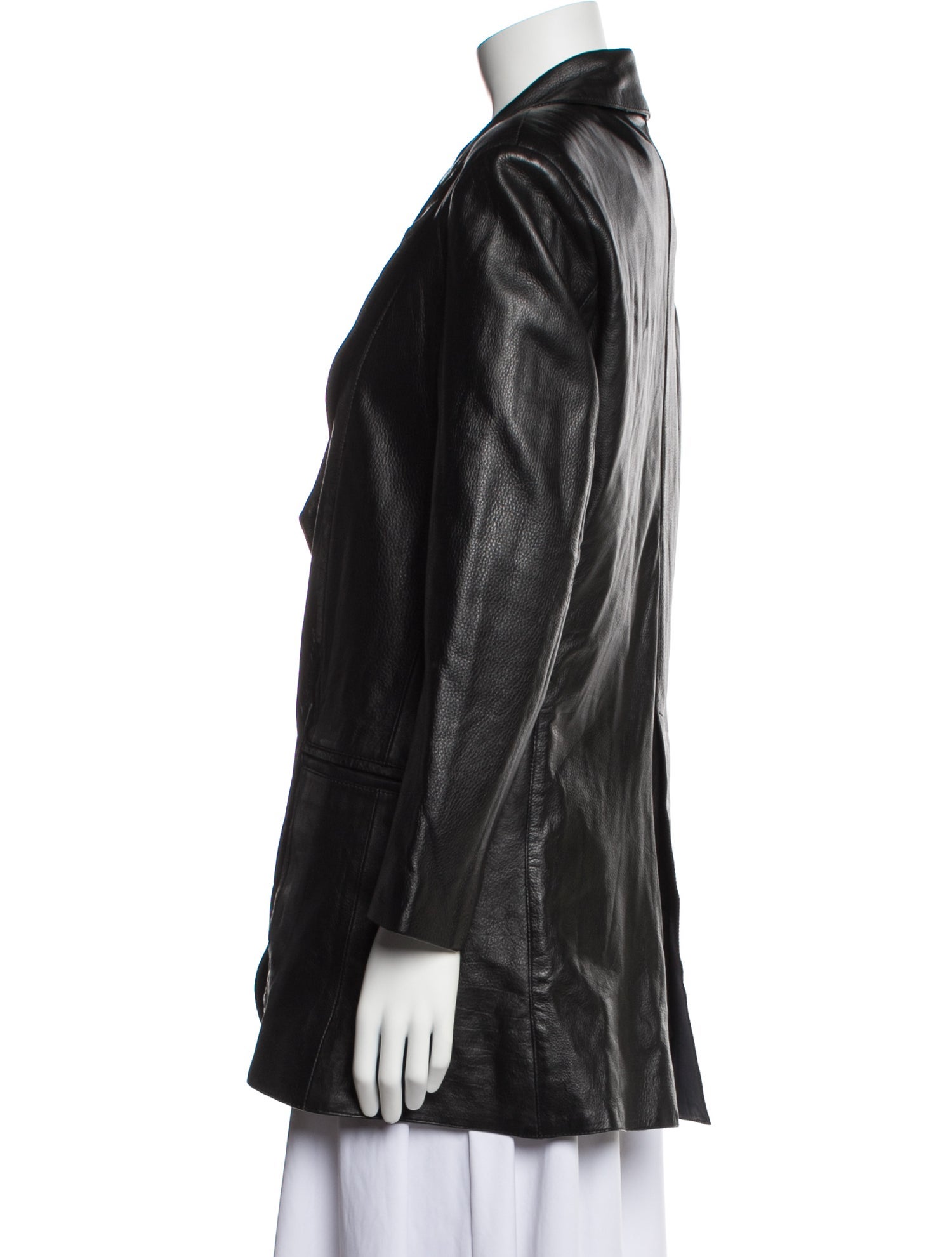 Understated Leather Leather Jacket